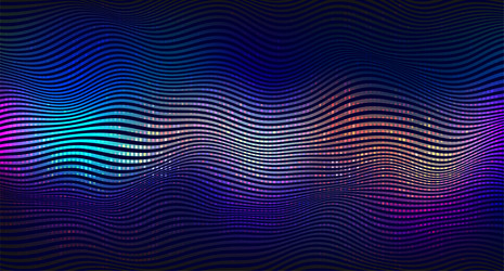 abstract psychedelic background vector image