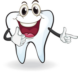 tooth vector image