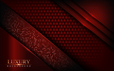 Luxurious dark red background elegant modern vector