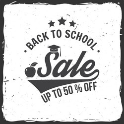 back to school design vector image