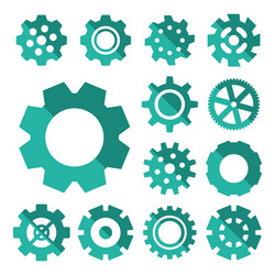 gear or cog icon vector image