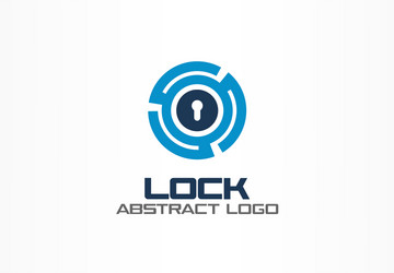 abstract logo for business company corporate vector image