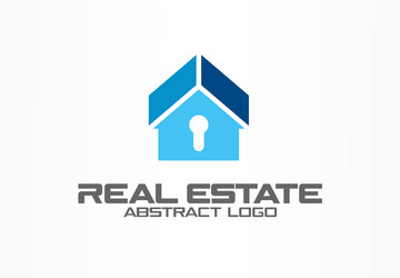 abstract logo for business company corporate vector image