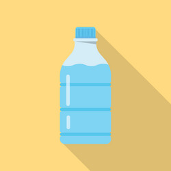 bottle of water vector image