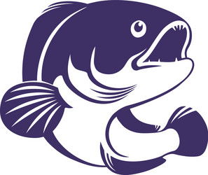 wolffish vector image