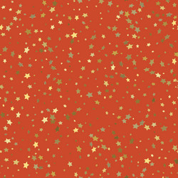 golden stars pattern seamless vector image