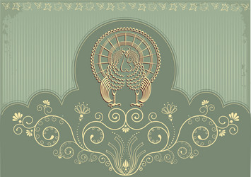 decorative background vector image