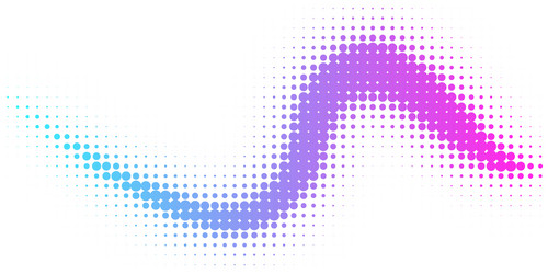 gradient futuristic pattern vector image