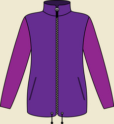 jacket vector image