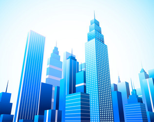 buildings vector image