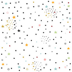 colorfulstarpattern vector image