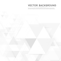 background abstract polygon triangle vector image