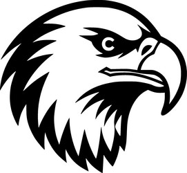 eagle - high quality logo ideal for t-shirt vector image