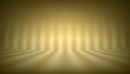 soft yellow photo studio strip lights room vector image