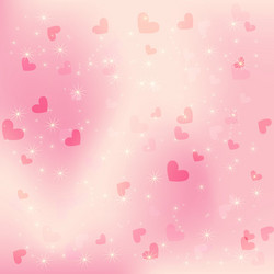 heart pink background vector image