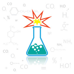 chemistry vector image