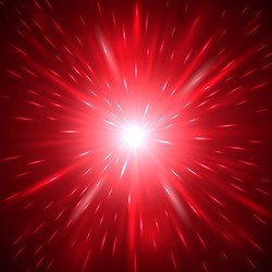 red abstract light background vector image