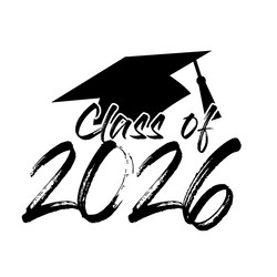 Class of 2026 design vector