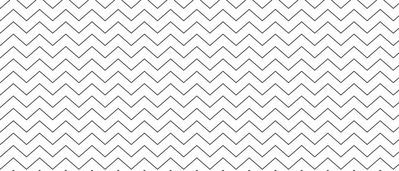 horizontal zigzag lines background with black vector image