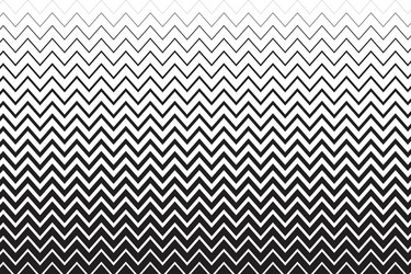 horizontal zigzag lines of different thicknesses vector image