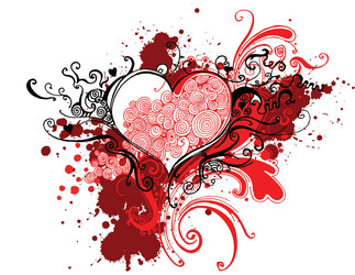 heart vector image