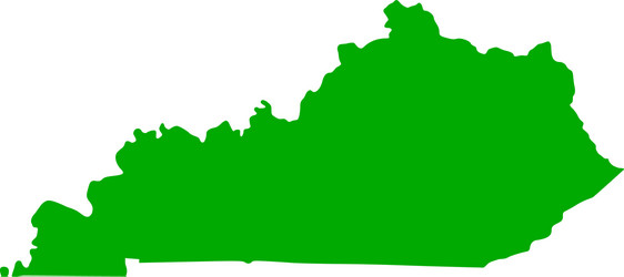 map of kentucky vector image