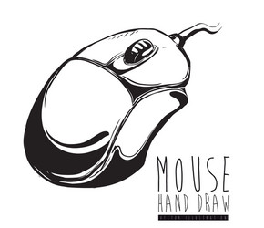 Mouse icon design vector