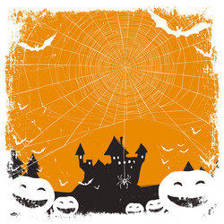 halloween isolated background vector image