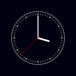 clock icon jpeg vector image