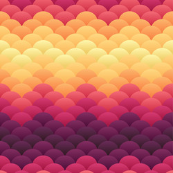 Tropical sunset warm blobs seamless background vector