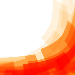 background with orange blurred lines vector image