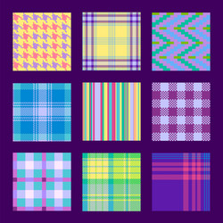 easter patterns vector image