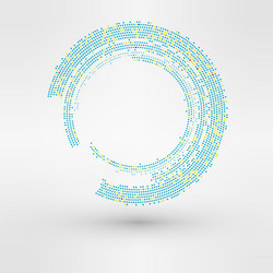 abstract background logo element vector image