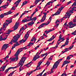 zebra stripe camo vector image