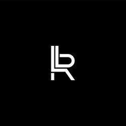 lr or rl abstract outstanding professional vector image