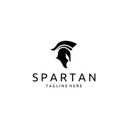 greek sparta spartan helmet warrior vector image