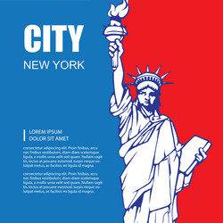 Statue of liberty vector