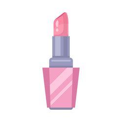 pink women lipstick vector image