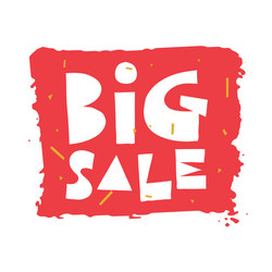 sale big vector image