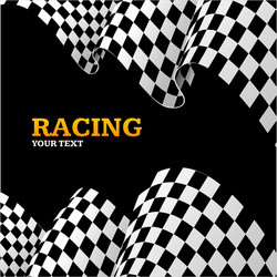 racing background vector image