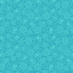 Flower seamless pattern background vector