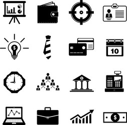 business icon vector image