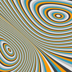 abstract swirl background pattern with optical vector image