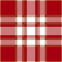 red tartan plaid seamless pattern vector image