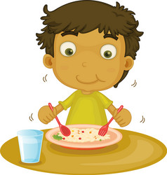 child vector image