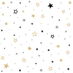 seamless pattern with stars vector image