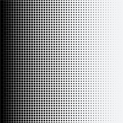 halftone dots on white background vector image