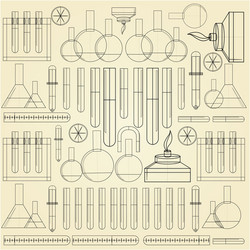 background for chemistry vector image