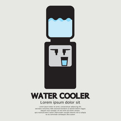 water cooler graphic vector image