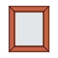 picture frame icon vector image